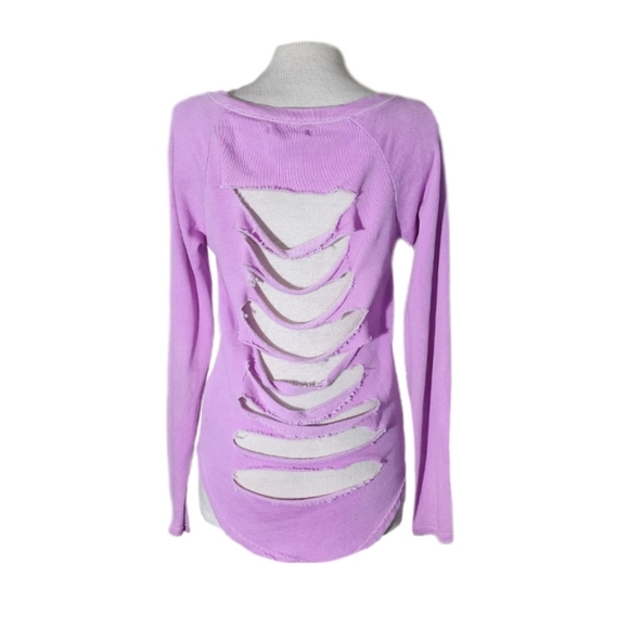 Ocean Drive Summertime Pullover Lavender Size S - Picture 7 of 11